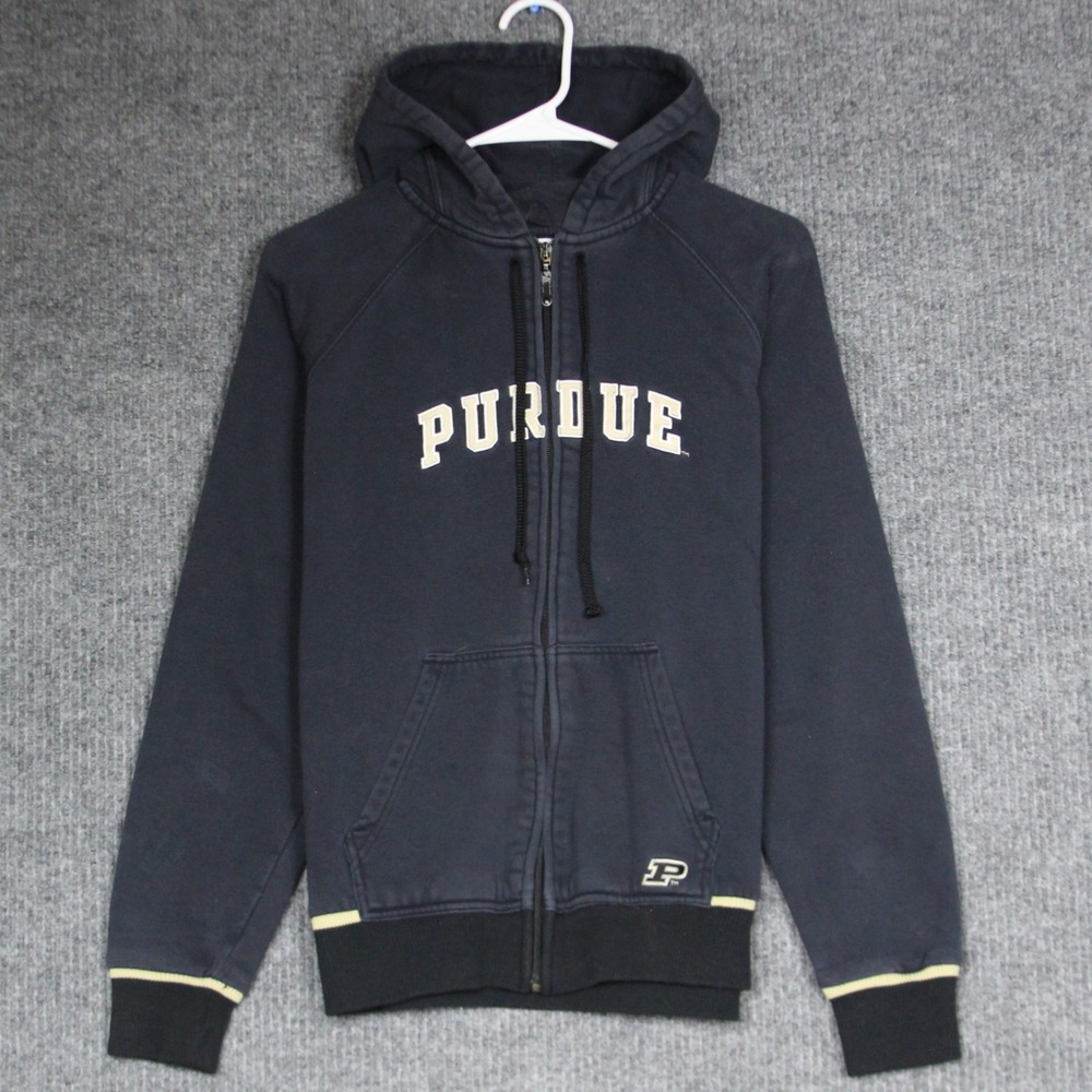 Nike Team Purdue Boilermakers‎ Mens XL Pullover Hoodie Zip Front Sweatshirt